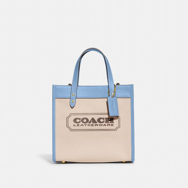 Bolsa Field Tote 22 Coach - Azul