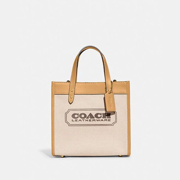 Bolsa Field Tote 22 Coach - Bege