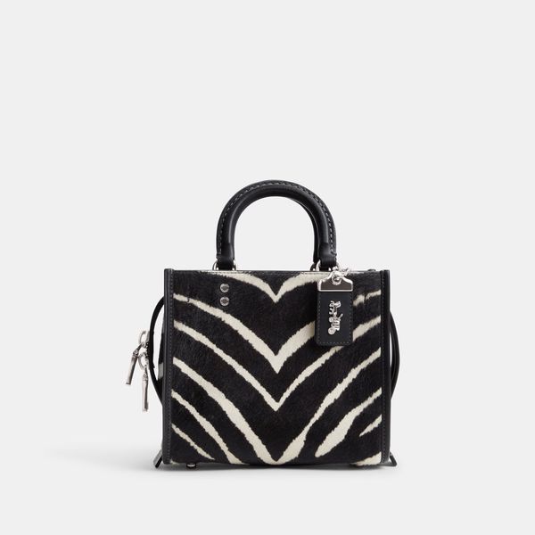 Bolsa Rogue 20 Zebra Print Coach - Animal Print