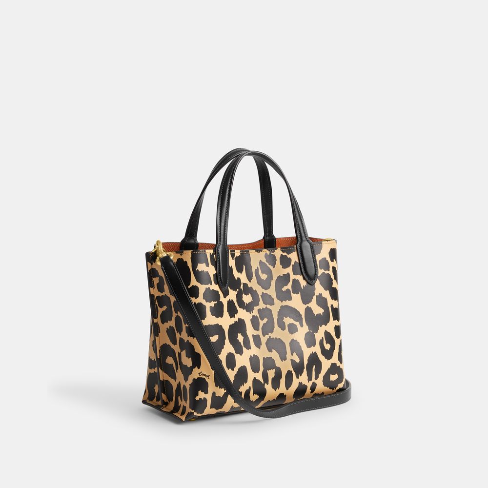 Leopard tote bag