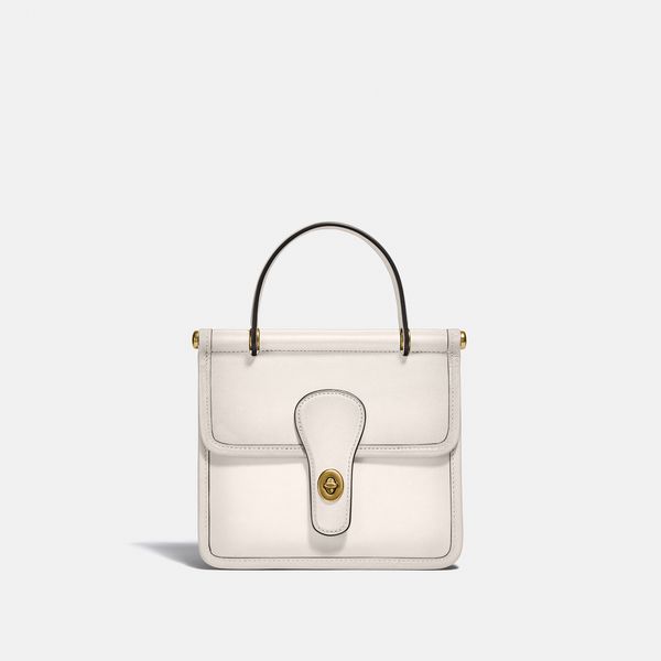 Bolsa Willis Top Handle 18 Coach - Off White