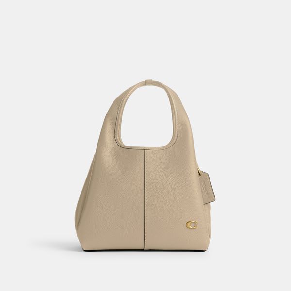 Bolsa Lana Shoulder 23 Coach - Off White