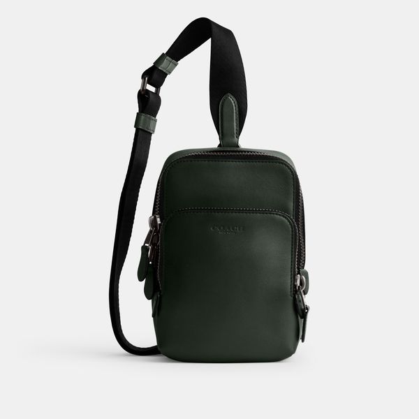 Mochila Gotham Sling Pack 13 Coach - Verde