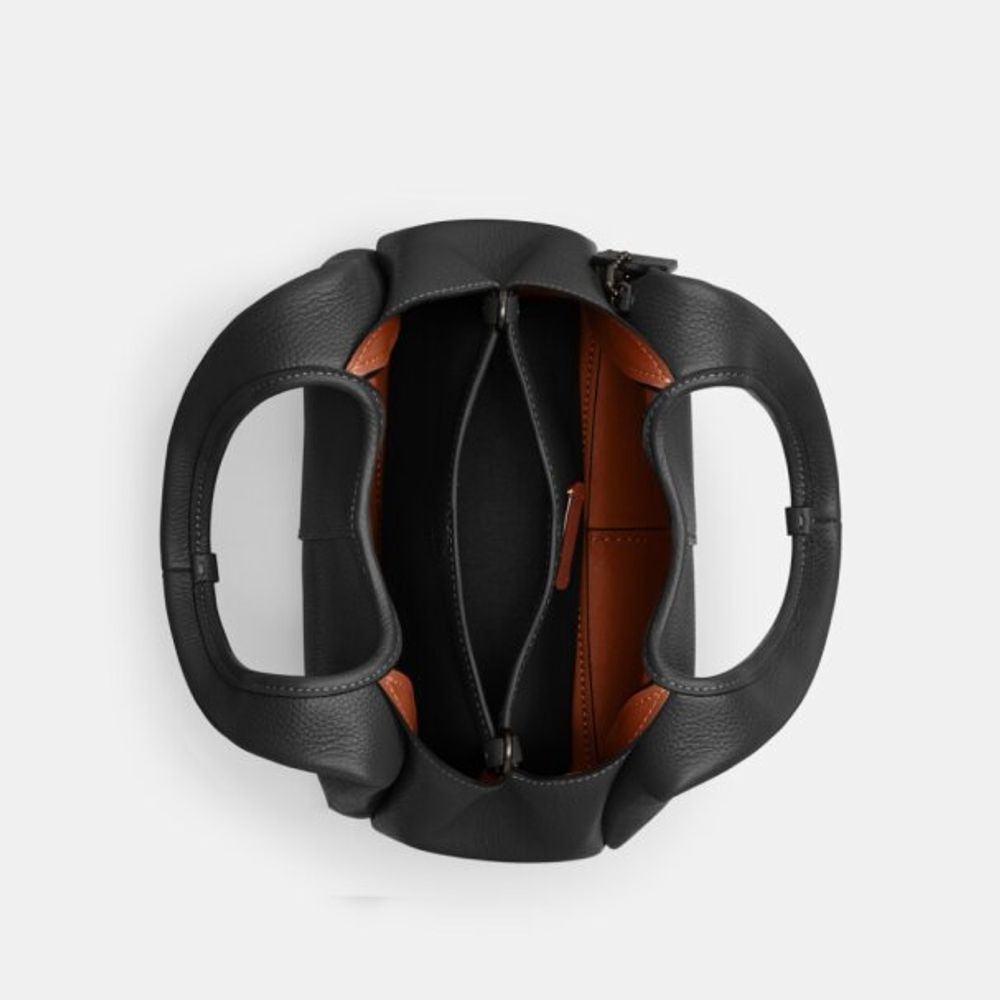 Bolsa Lana Shoulder 23 Coach Preto - coach