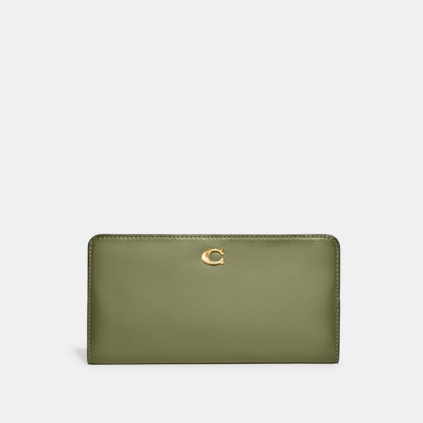 Carteira Skinny Wallet Coach - Verde