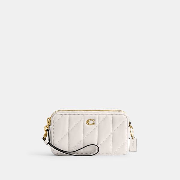 Bolsa Kira Crossbody With Pillow Quilting Coach - Off White