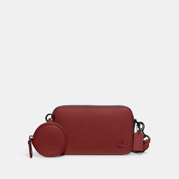 Bolsa Charter Slim Crossbody Coach - Vermelho