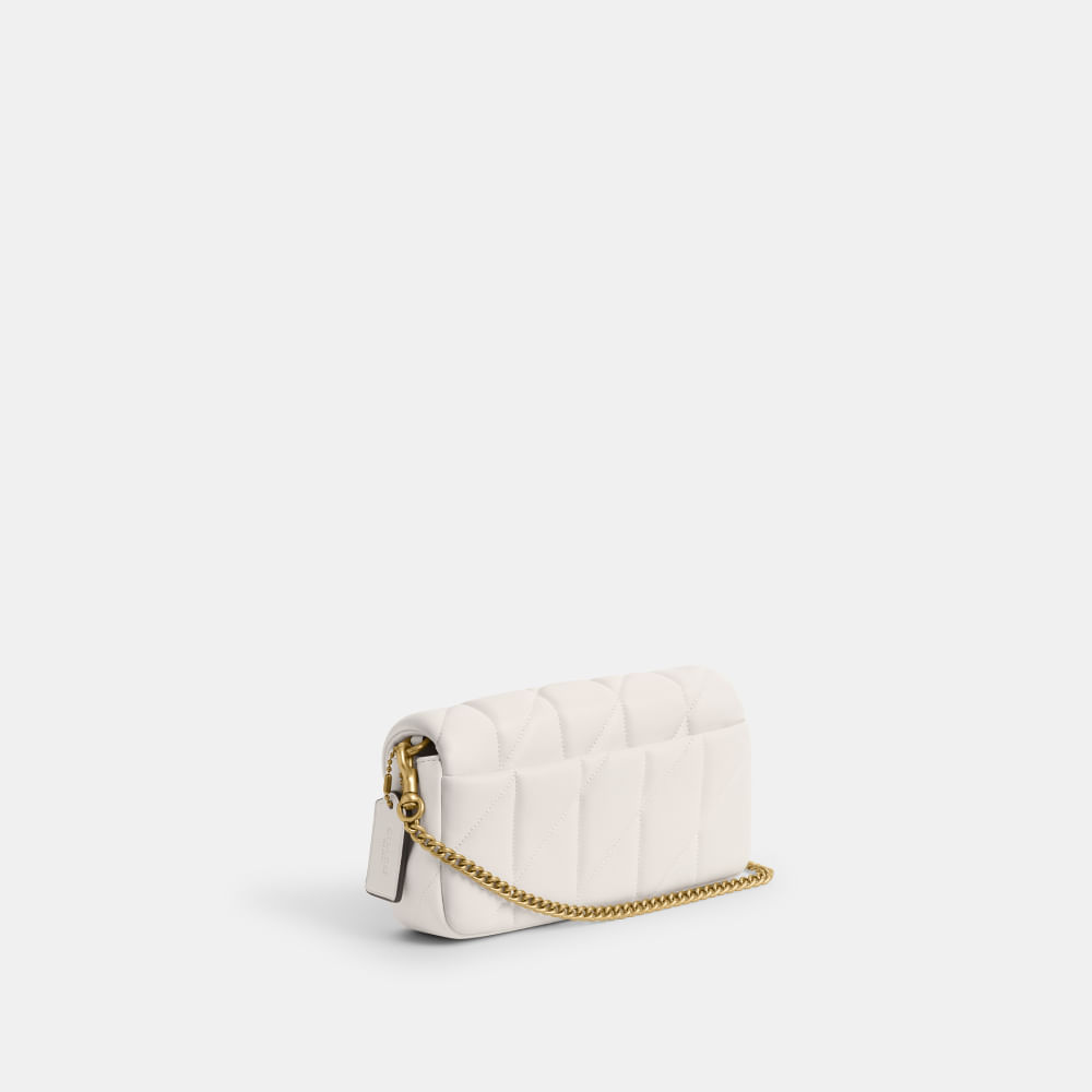 Bolsa Tabby Crossbody Wristlet With Pillow Quilting Coach - Off-White