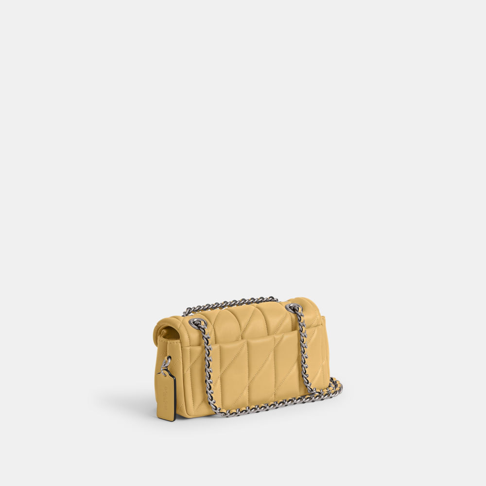 Bolsa Tabby Shoulder 20 With Quilting Coach - Amarelo