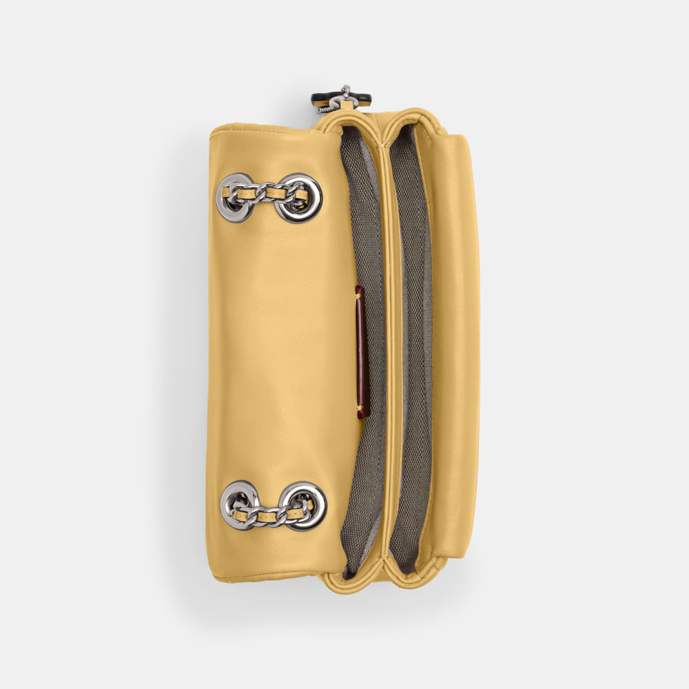 Bolsa Tabby Shoulder 20 With Quilting Coach - Amarelo