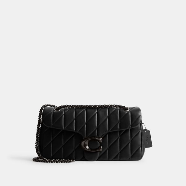 Bolsa Tabby Shoulder 33 With Quilting Coach - Preto