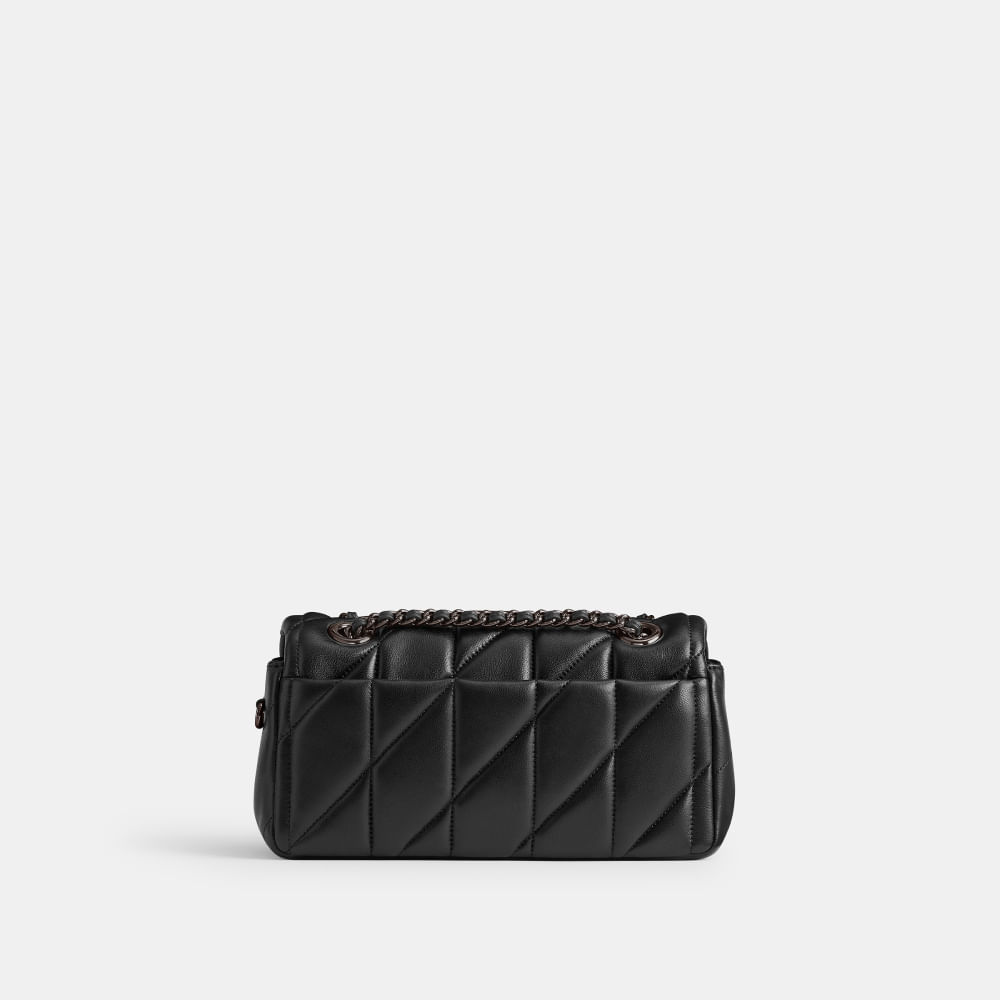 Bolsa Tabby Shoulder 20 With Quilting Coach Preto CP149V5BLK