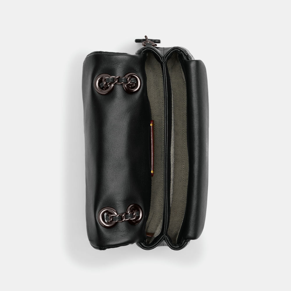 Bolsa Tabby Shoulder 20 With Quilting Coach Preto CP149V5BLK