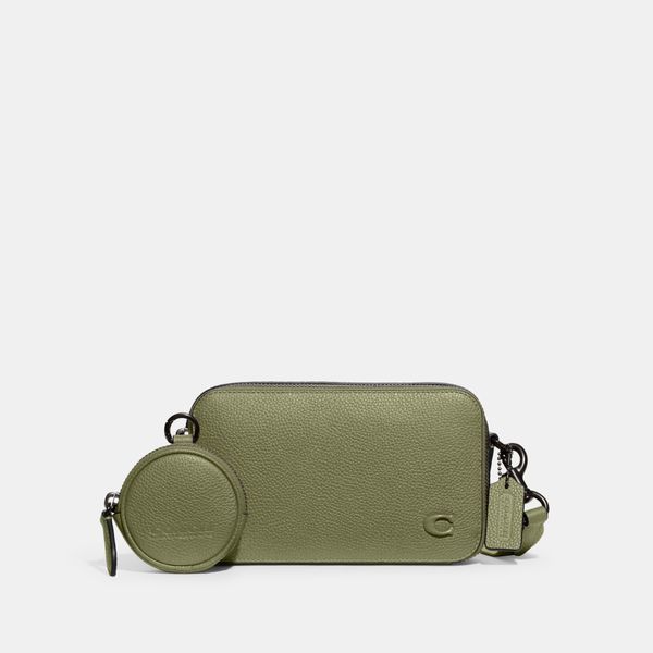 Bolsa Charter Slim Crossbody Coach - Verde