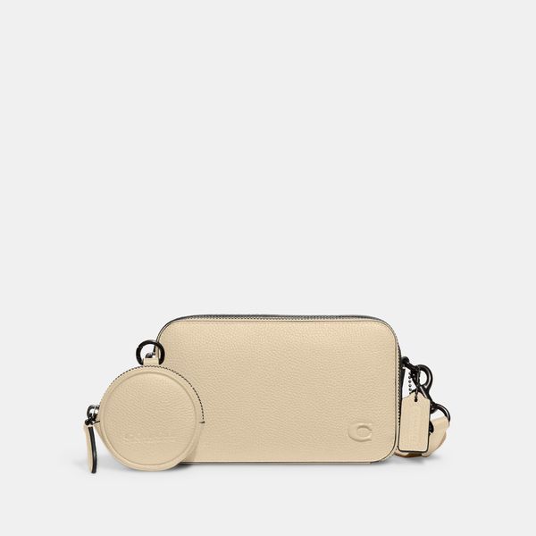 Bolsa Charter Slim Crossbody Coach - Off-White