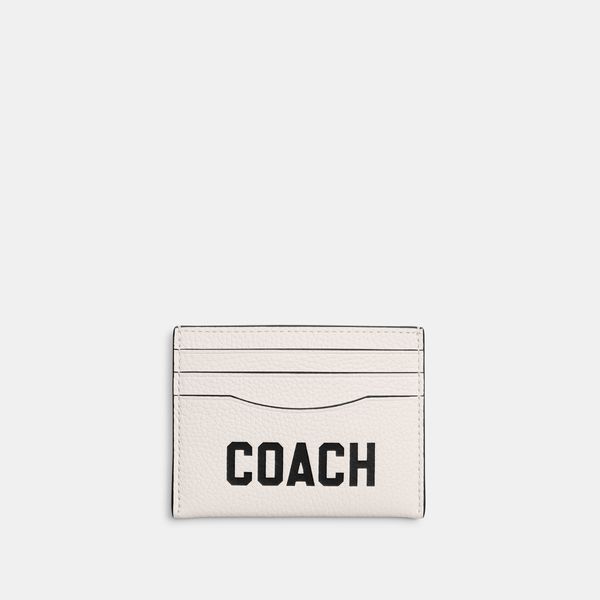 Porta-Cartões Card Case With Graphic Coach - Off-White