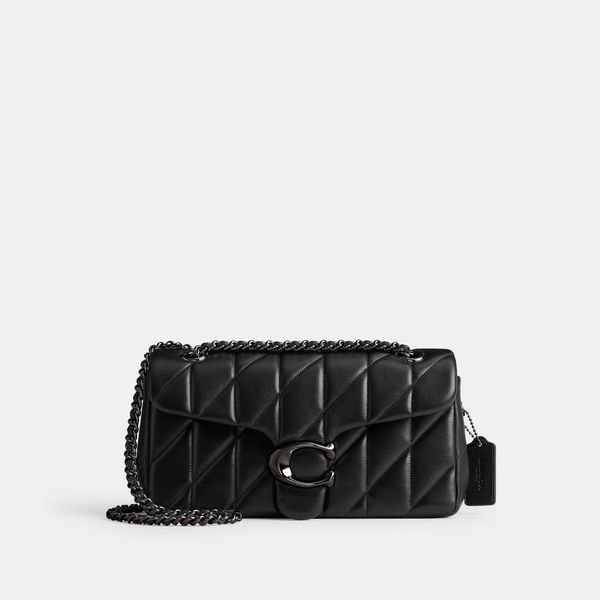 Bolsa Tabby Shoulder 26 With Quilting Coach - Preto