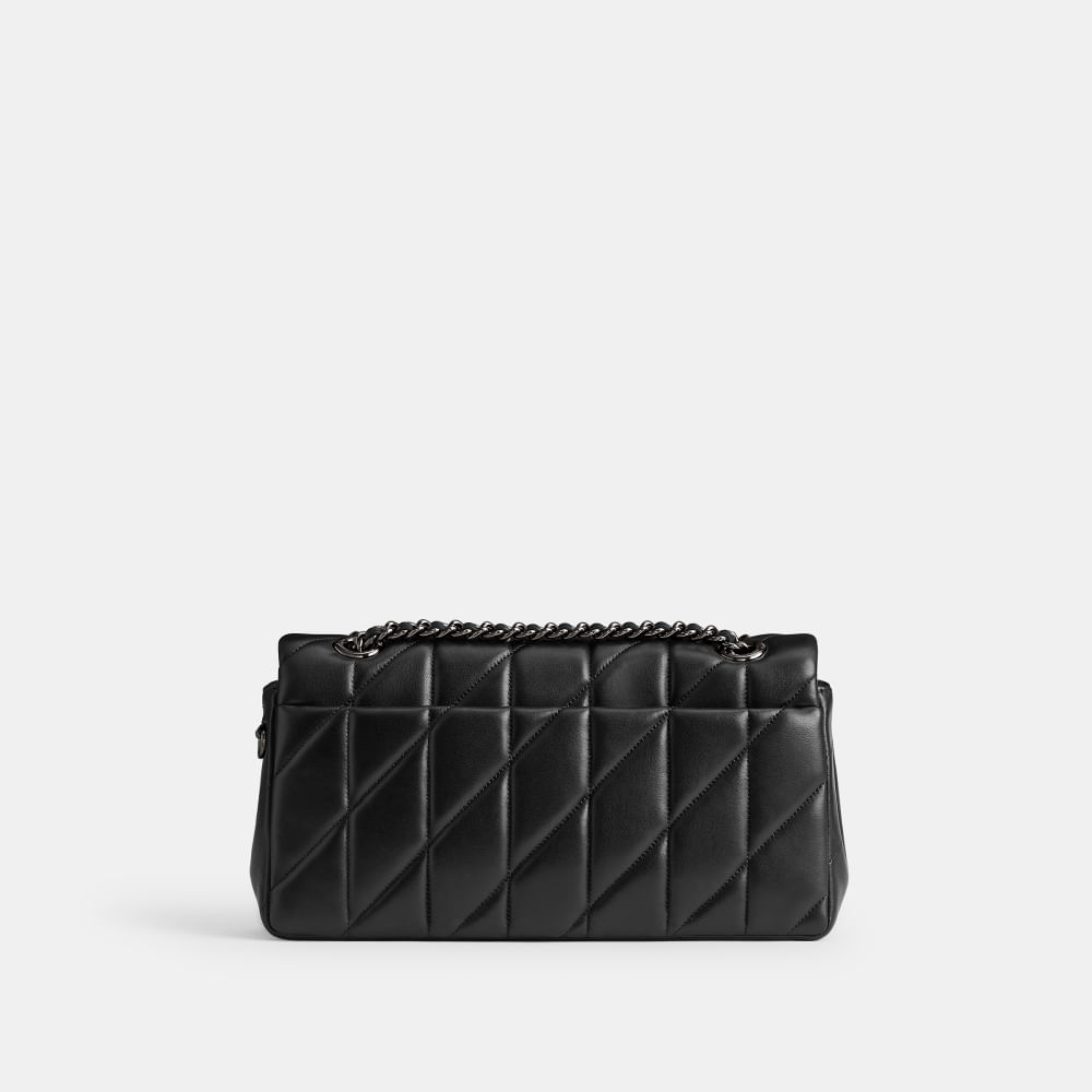 Bolsa Tabby Shoulder 26 With Quilting Coach - Preto