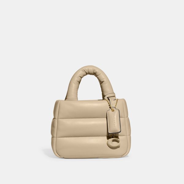 Bolsa Mini Pillow Tote Coach - Off White