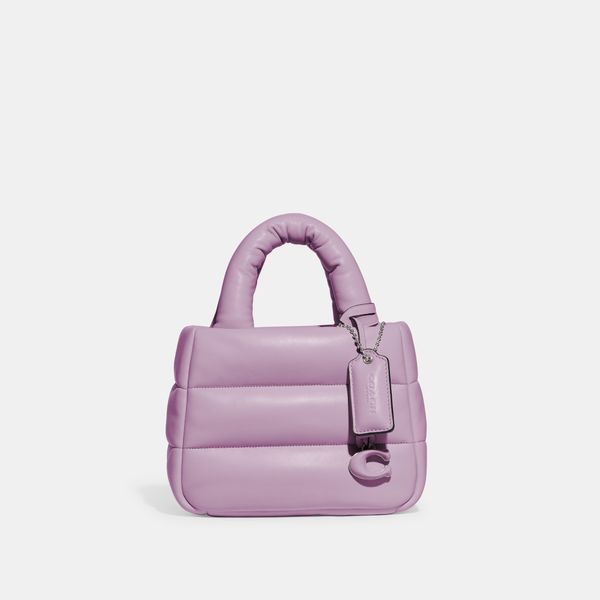 Bolsa Mini Pillow Tote Coach - Roxo