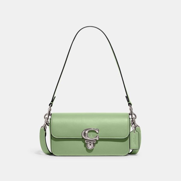 Bolsa Studio Baguette Coach - Verde