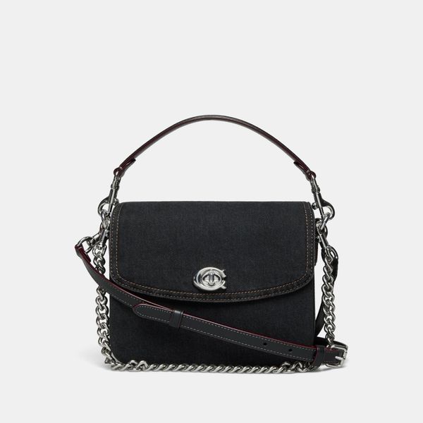 Bolsa Cassie Crossbody 19 Denim Coach - Preto