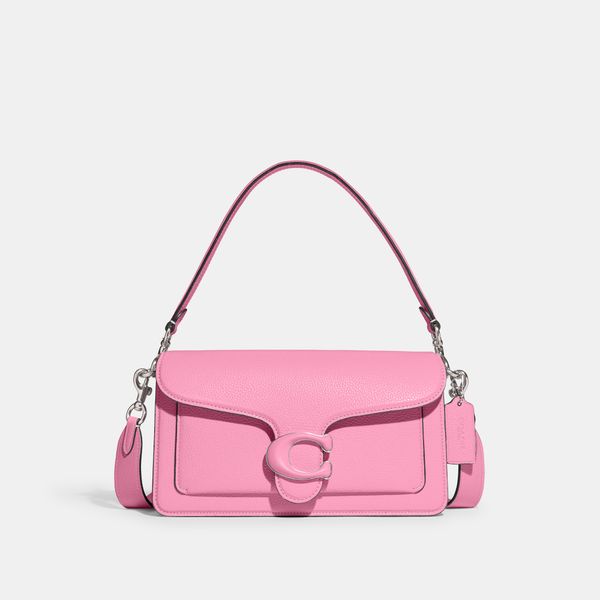 Bolsa Tabby Shoulder 26 Coach - Rosa