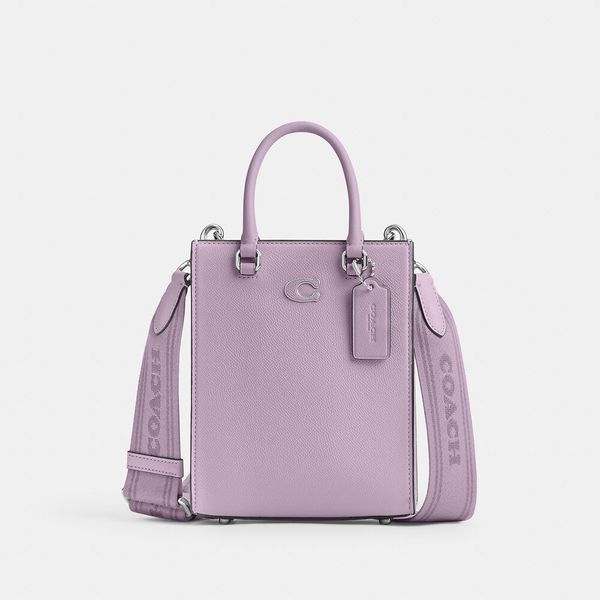 Bolsa Tote 16 Signature Detail Coach - Roxo