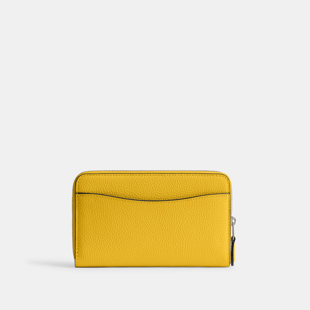 Carteira Essential Medium Zip Around Coach - coach