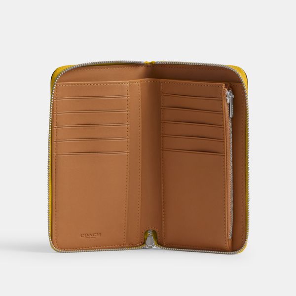 Carteira Essential Medium Zip Around Coach - coach