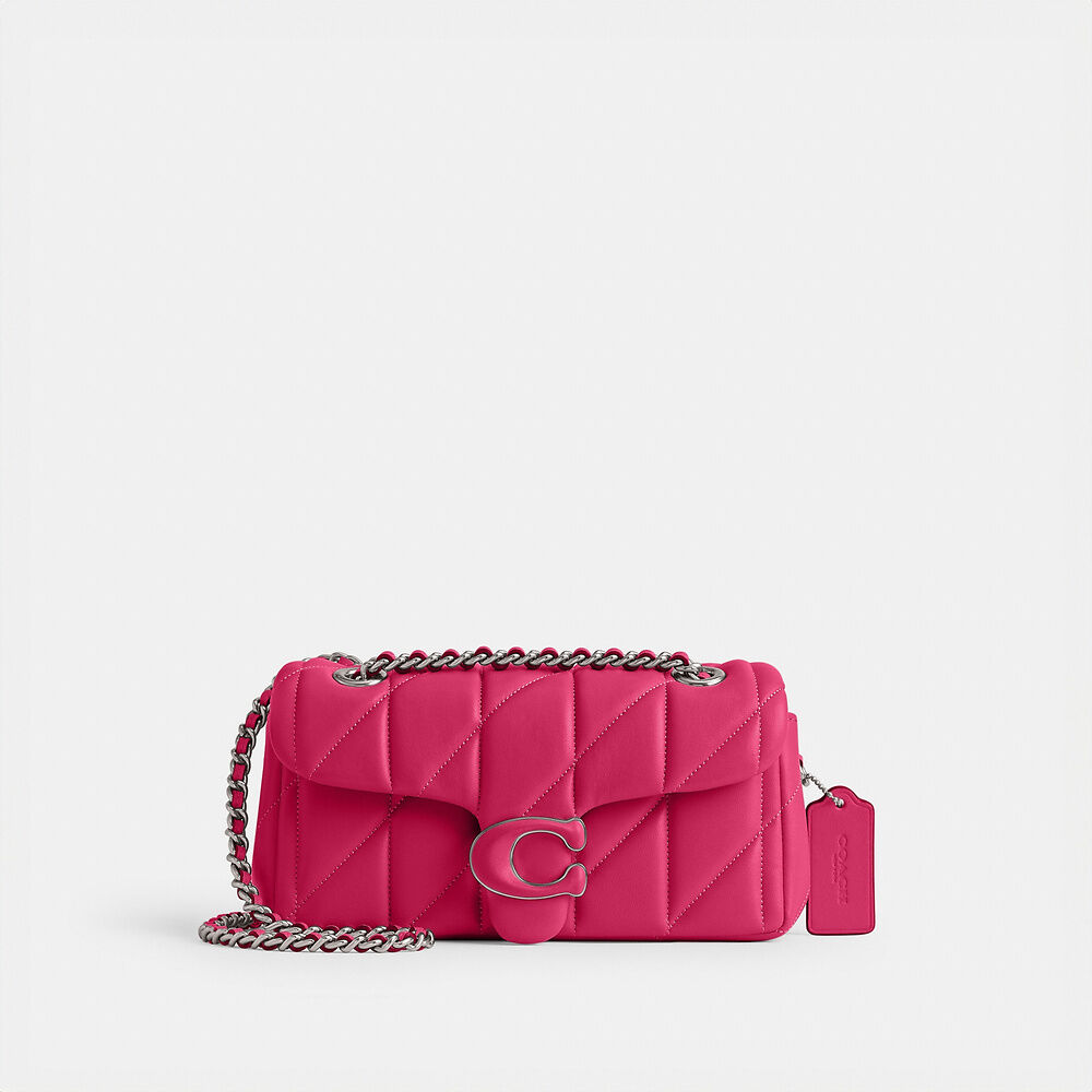 Bolsa Tabby Shoulder 20 Quilting Coach - Rosa