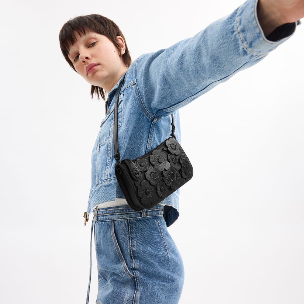 Bolsa Penn Shoulder Tea Rose Coach - coach