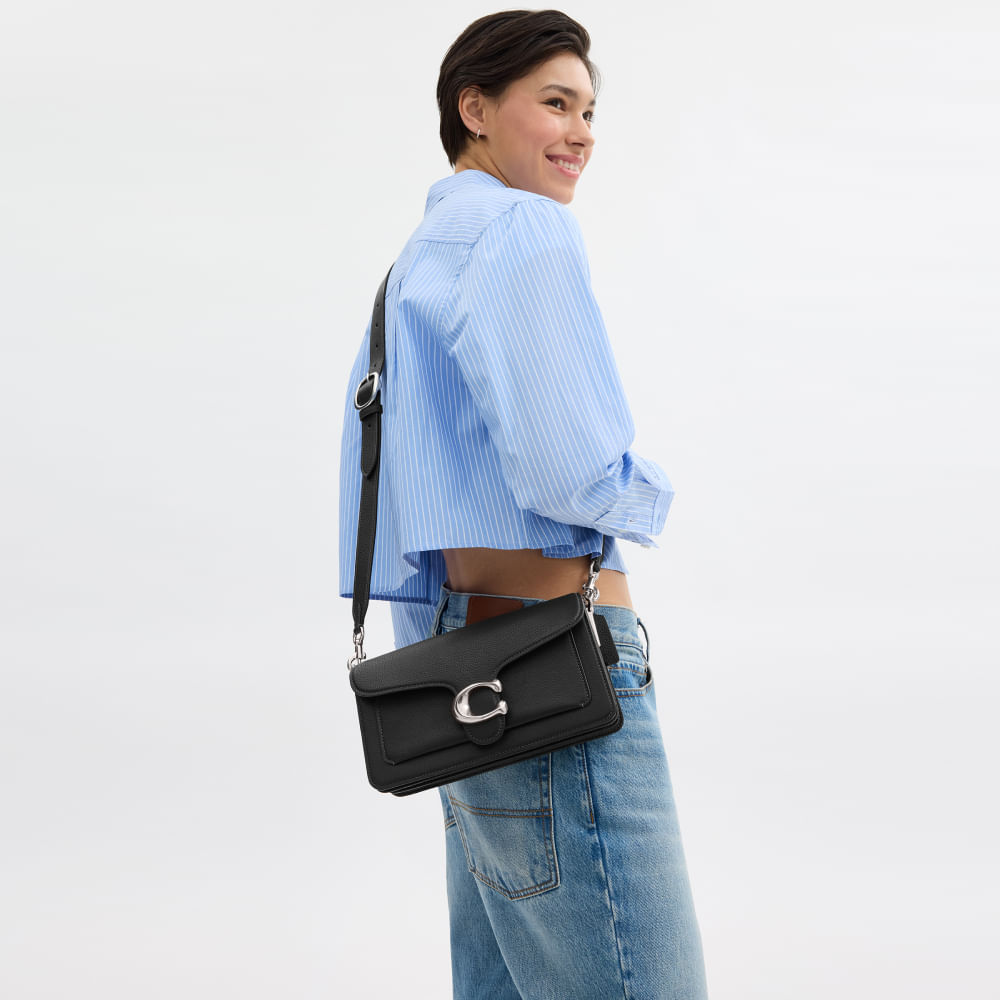 Bolsa Tabby Shoulder 26 Coach - Preto
