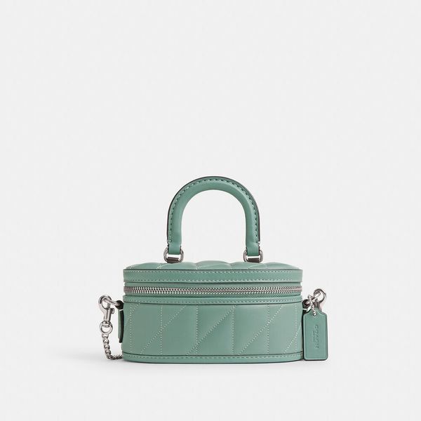 Bolsa Trail Crossbody 17 Pillow Quilting Coach - Verde