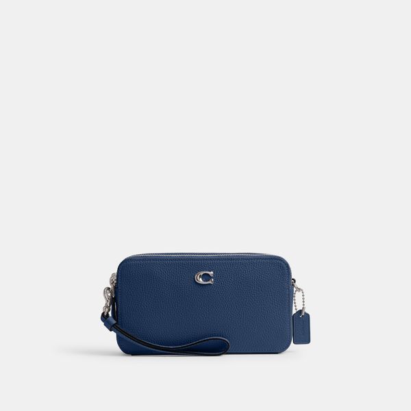 Bolsa Kira Crossbody Coach - Azul Marinho