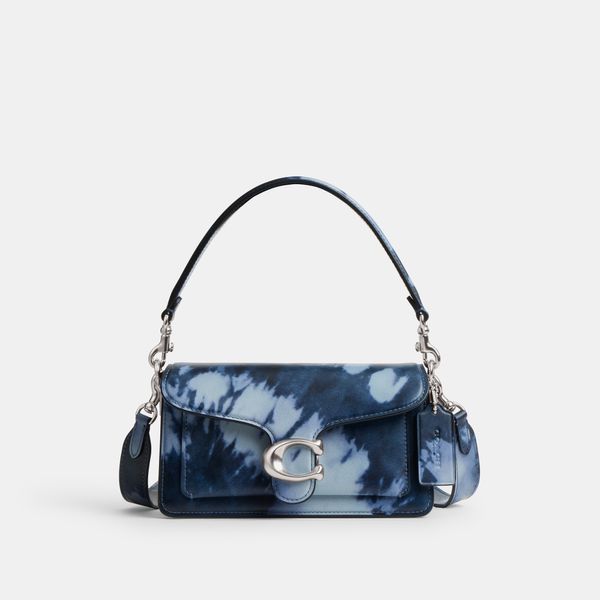 Bolsa Tabby Shoulder 20 Tie Dye Coach - Azul Tie Dye