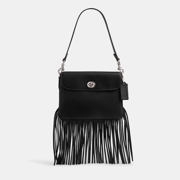 Bolsa 1964 Fringe Coach - Preto