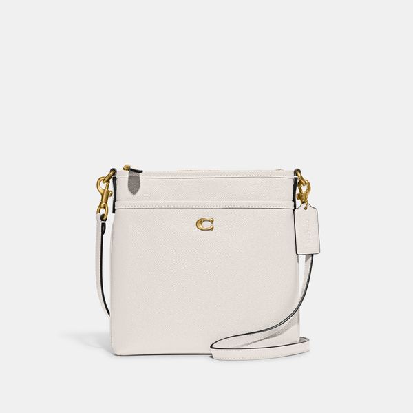 Bolsa Kitt Messenger Crossbody Coach - Off White