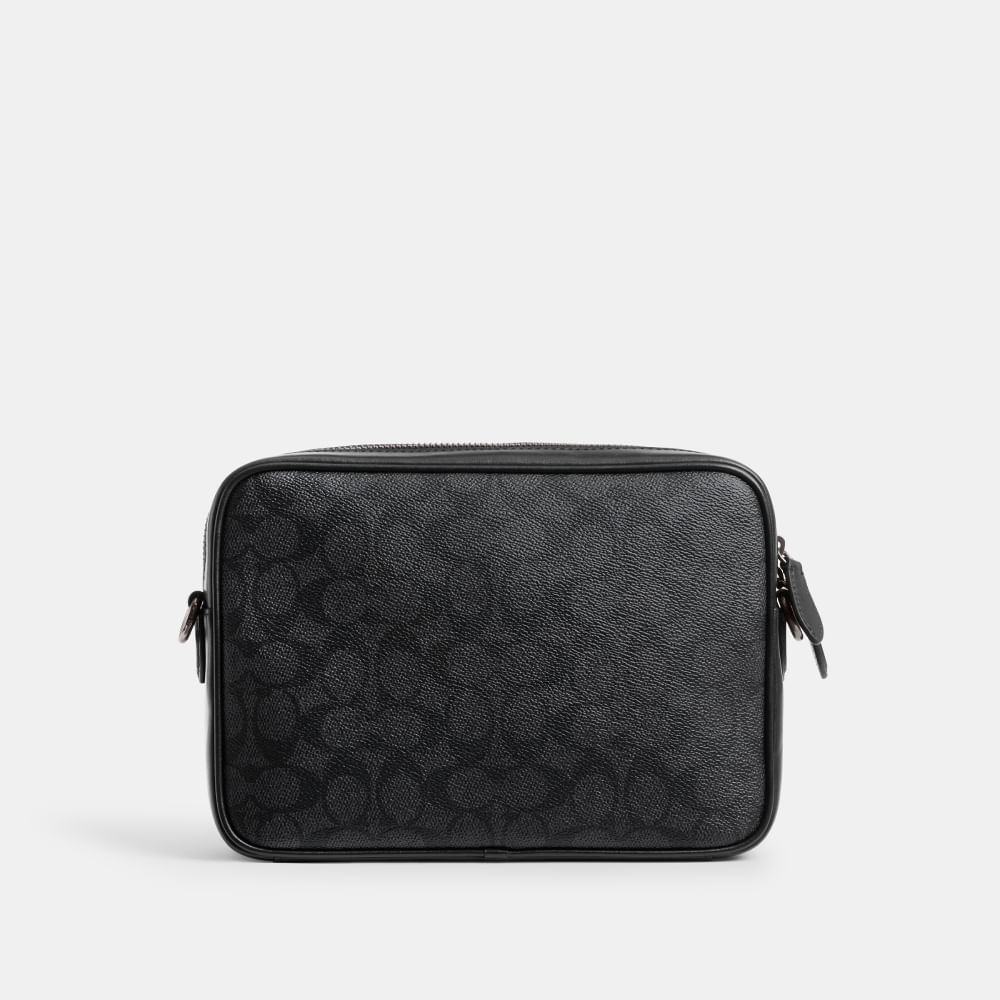 Bolsa Charter Flap Crossbody 24 Signature Coach - coach
