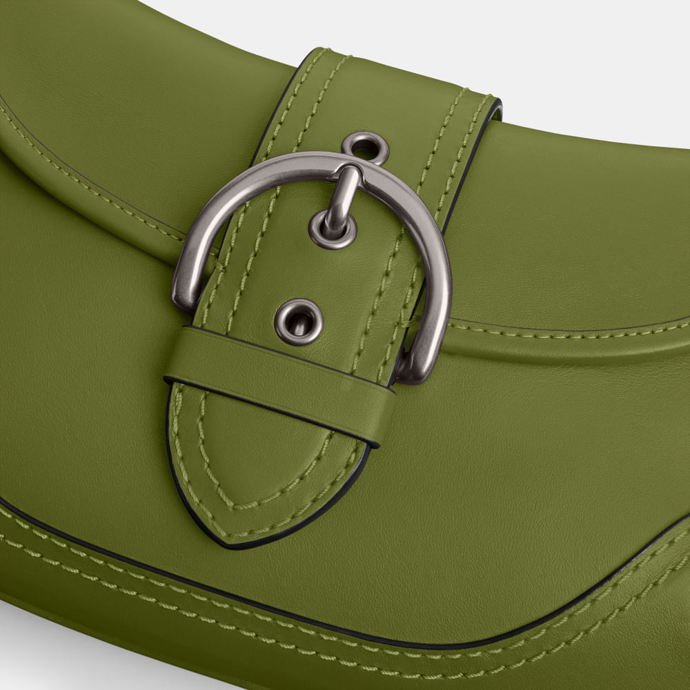 希少!!✨美品✨COACH ソーホー SOHO 本革 レザー トートバッグ 緑 Bolsa Soho em Couro Regenerativo Coach - coach
