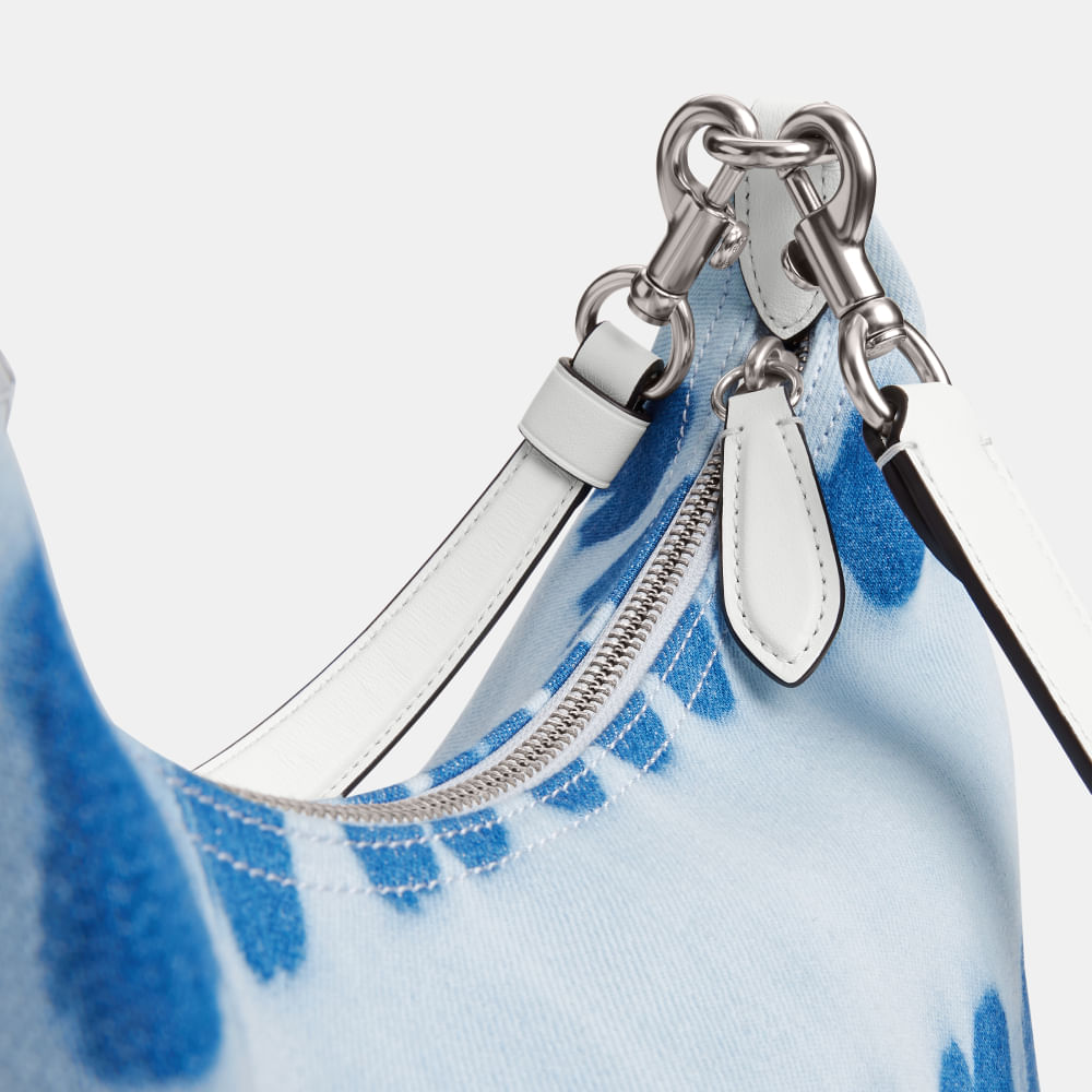 Bolsa Juliet Shoulder With Tie-Dye Blue Coach - coach