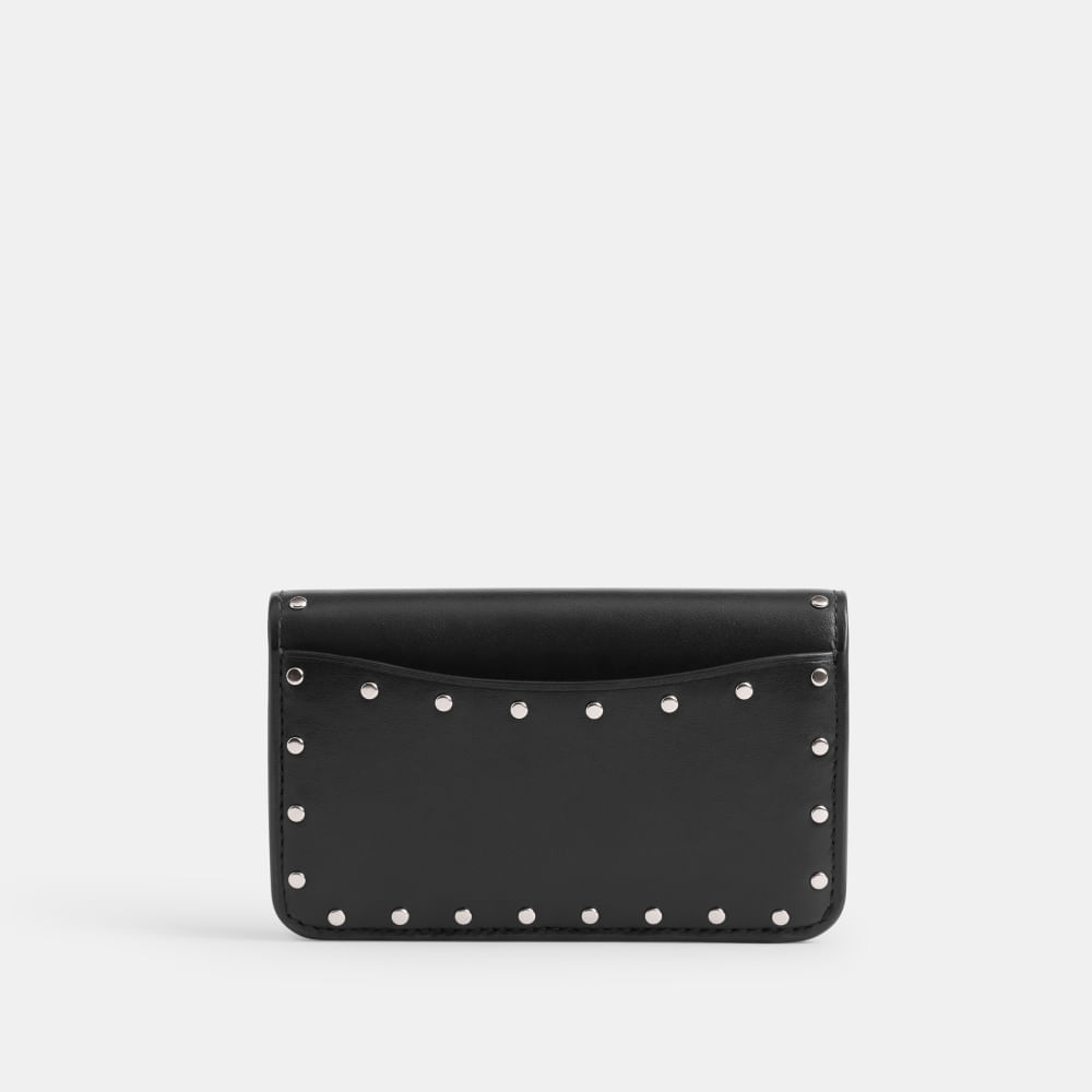 Porta-Cartões Essential Slim With Rivets Coach - coach