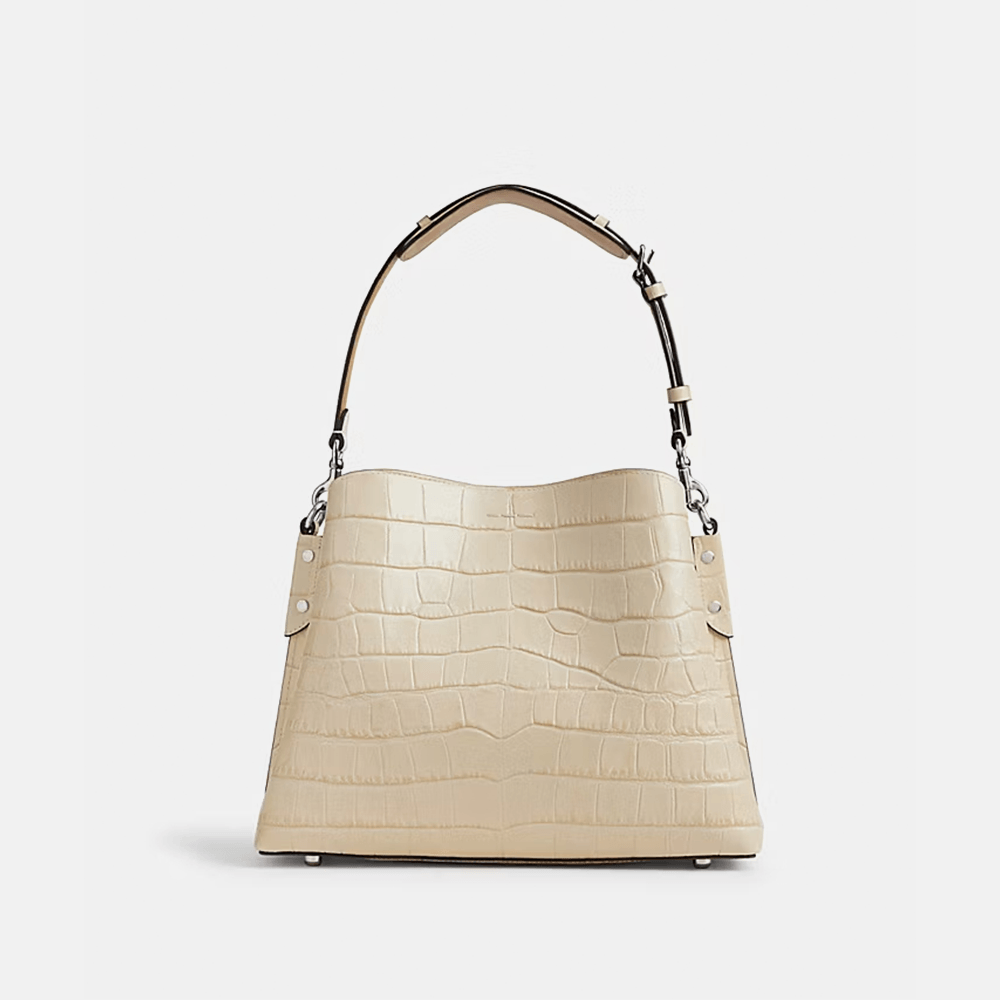 バッグ COACH Bolsa Willow Shoulder Crocodile Coach - coach