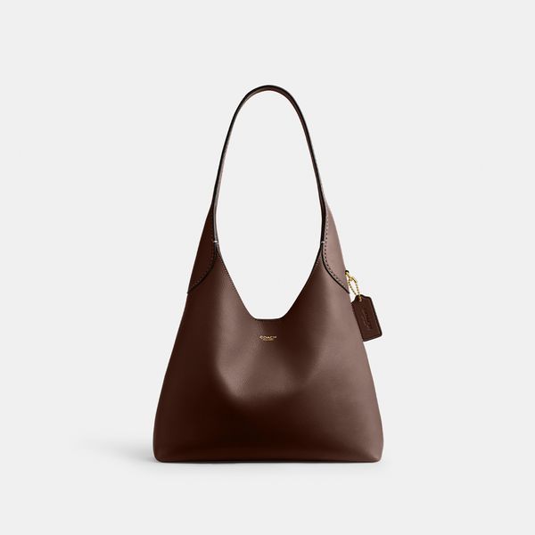 Bolsa Brooklyn Shoulder 28 Coach - Marrom Escuro