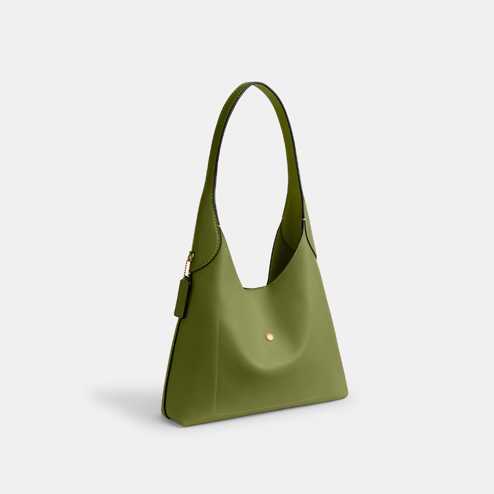 Bolsa Brooklyn Shoulder 28 Coach - Verde