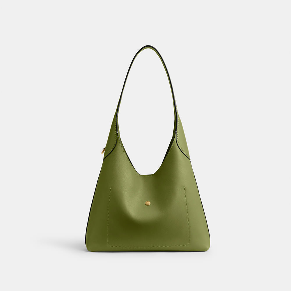 Bolsa Brooklyn Shoulder 28 Coach - Verde