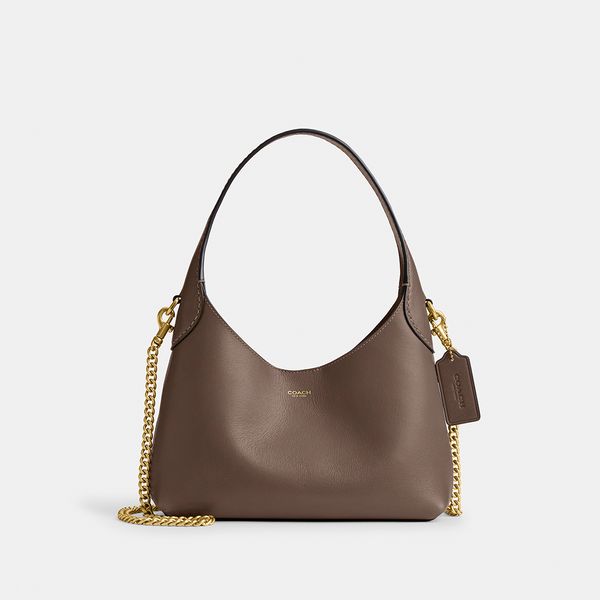 Bolsa Brooklyn Shoulder 23 Coach - Marrom