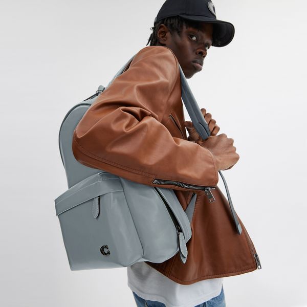 Mochila Hall Coach Cinza - coach