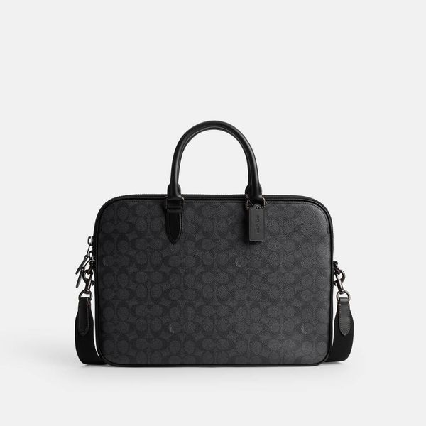 Pasta Gotham Slim Signature Coach - Cinza