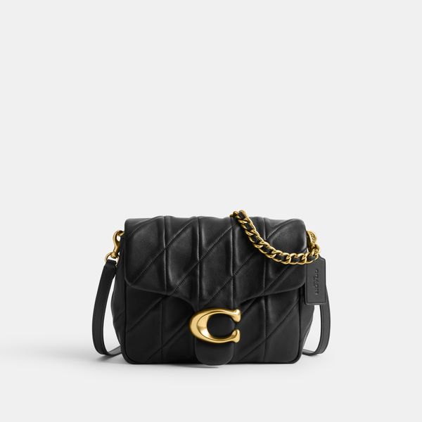 Bolsa Times Square Tabby Shoulder With Quilting Coach - Preto